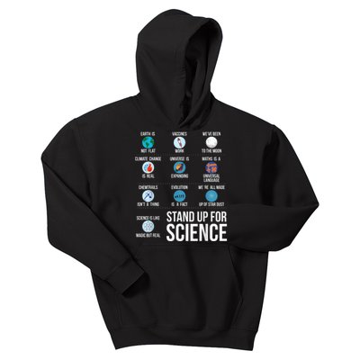 Stand Up For Science Kids Hoodie