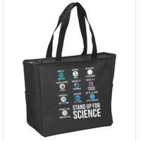 Stand Up For Science Zip Tote Bag