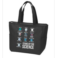 Stand Up For Science Zip Tote Bag