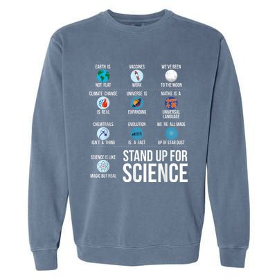 Stand Up For Science Garment-Dyed Sweatshirt