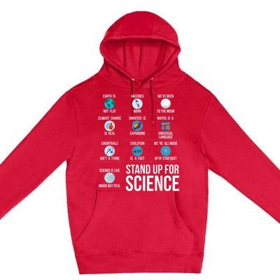 Stand Up For Science Premium Pullover Hoodie