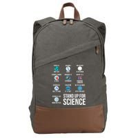 Stand Up For Science Cotton Canvas Backpack