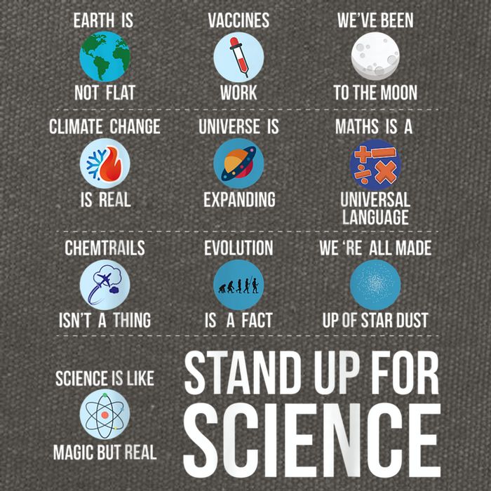 Stand Up For Science Cotton Canvas Backpack