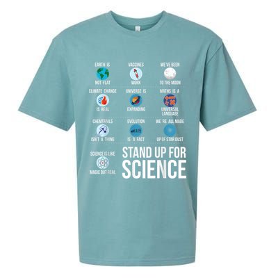 Stand Up For Science Sueded Cloud Jersey T-Shirt