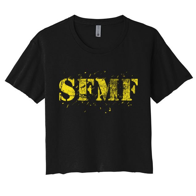 Sfmf Usa Flag Military Motto Weapon Guns America Gift Crop Top