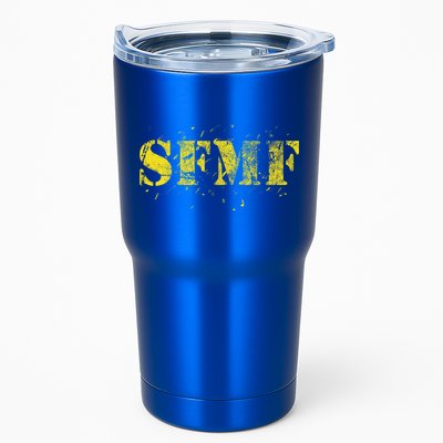 Sfmf Usa Flag Military Motto Weapon Guns America Gift Tumbler