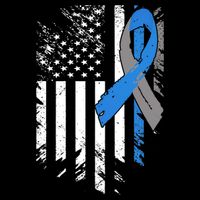 Support USA Flag Diabetes Type 1 Awareness Family Backpack