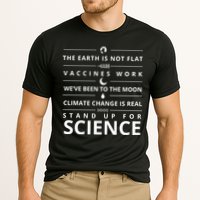 Stand Up For Science Quote Performance Shirt