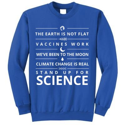 Stand Up For Science Quote Sweatshirt