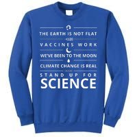 Stand Up For Science Quote Sweatshirt