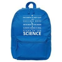 Stand Up For Science Quote 16 in Basic Backpack