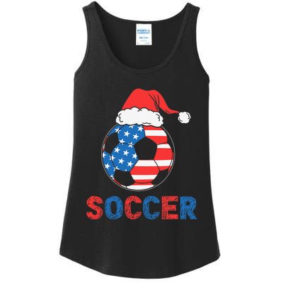 Soccer Usa Flag For Soccer Lover Christmas Gift Ladies Essential Tank