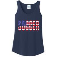 Soccer USA Flag For Soccer Lover Man Woman Ladies Essential Tank