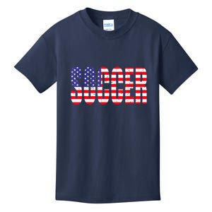 Soccer USA Flag For Soccer Lover Man Woman Kids T-Shirt