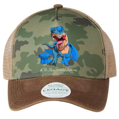 Speaking Up For Those Who Cant CHILDABUSEAWARENESS Legacy Tie Dye Trucker Hat