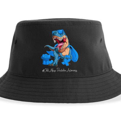 Speaking Up For Those Who Cant CHILDABUSEAWARENESS Sustainable Bucket Hat