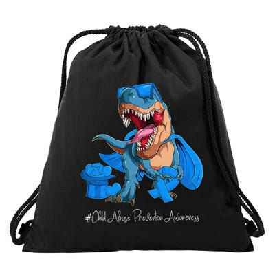 Speaking Up For Those Who Cant CHILDABUSEAWARENESS Drawstring Bag