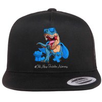 Speaking Up For Those Who Cant CHILDABUSEAWARENESS Flat Bill Trucker Hat
