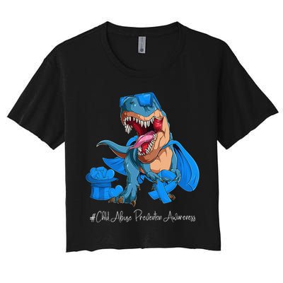 Speaking Up For Those Who Cant CHILDABUSEAWARENESS Crop Top
