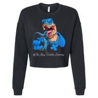 Speaking Up For Those Who Cant CHILDABUSEAWARENESS Cropped Pullover Crew