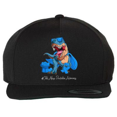Speaking Up For Those Who Cant CHILDABUSEAWARENESS Wool Snapback Cap