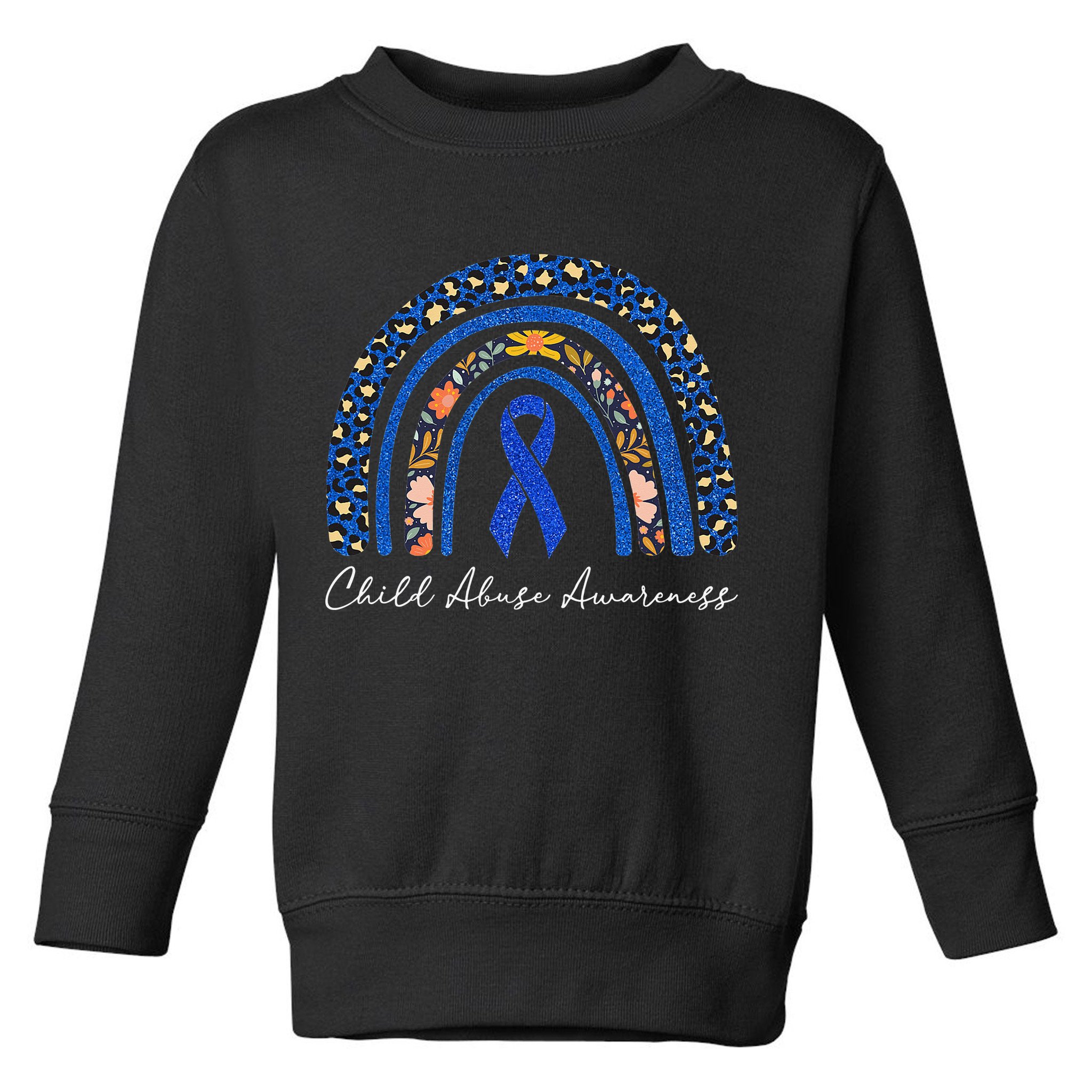 Stand Up For Children Child Abuse Prevention Month Toddler Sweatshirt
