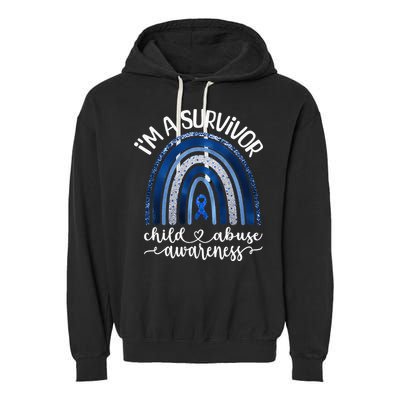 Stand Up For Children Child Abuse Awareness And Prevention Garment-Dyed Fleece Hoodie