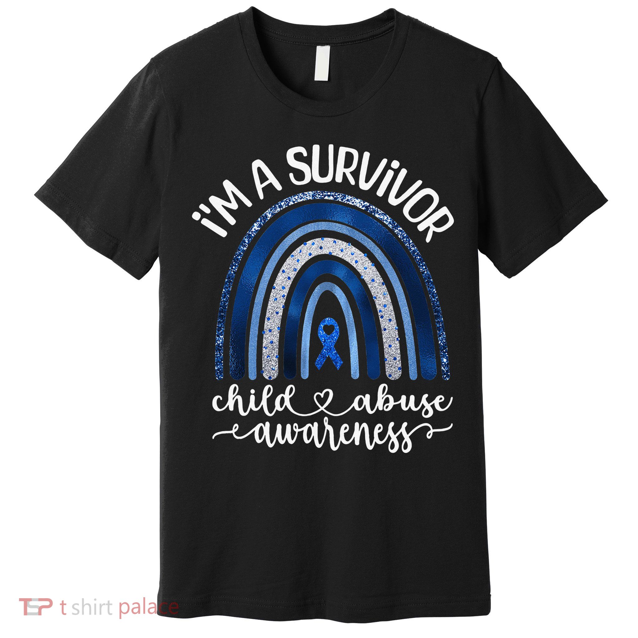 Stand Up For Children Child Abuse Awareness And Prevention Premium T-Shirt