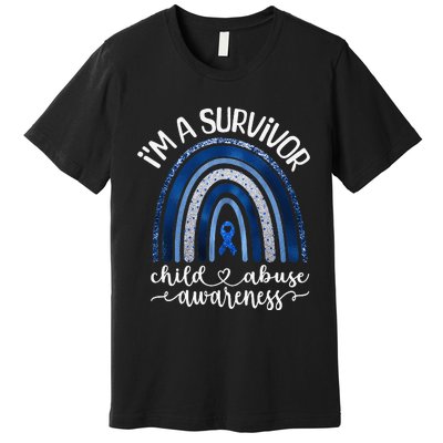 Stand Up For Children Child Abuse Awareness And Prevention Premium T-Shirt