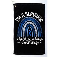 Stand Up For Children Child Abuse Awareness And Prevention Golf Towel