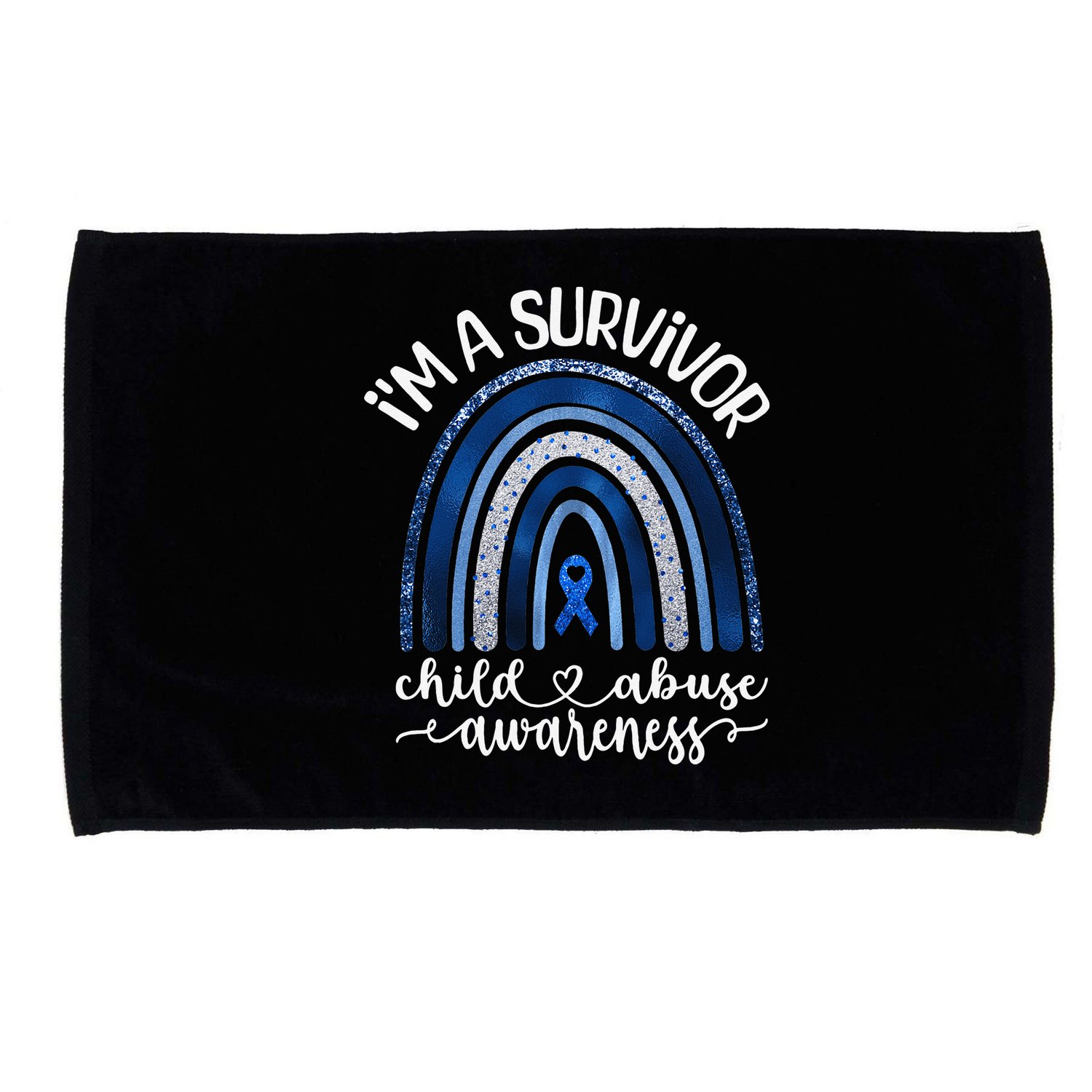 Stand Up For Children Child Abuse Awareness And Prevention Microfiber Hand Towel
