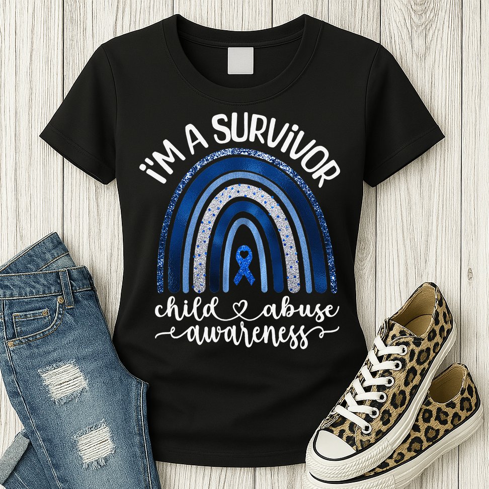 Stand Up For Children Child Abuse Awareness And Prevention Womens T-Shirt
