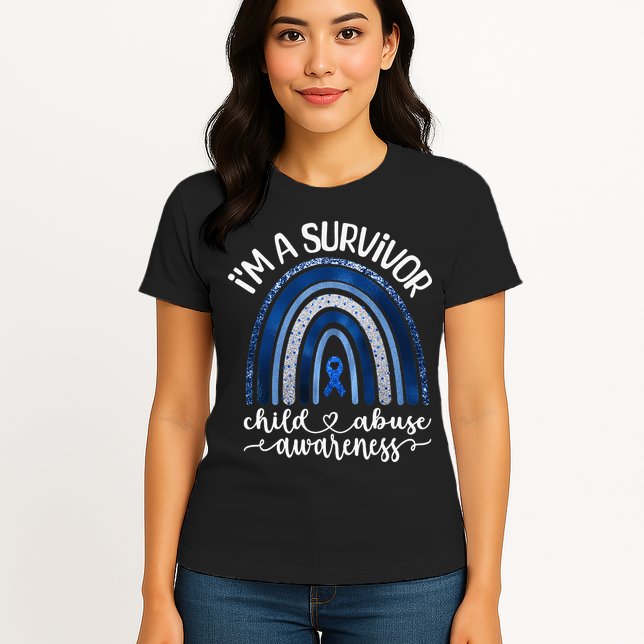 Stand Up For Children Child Abuse Awareness And Prevention Womens T-Shirt