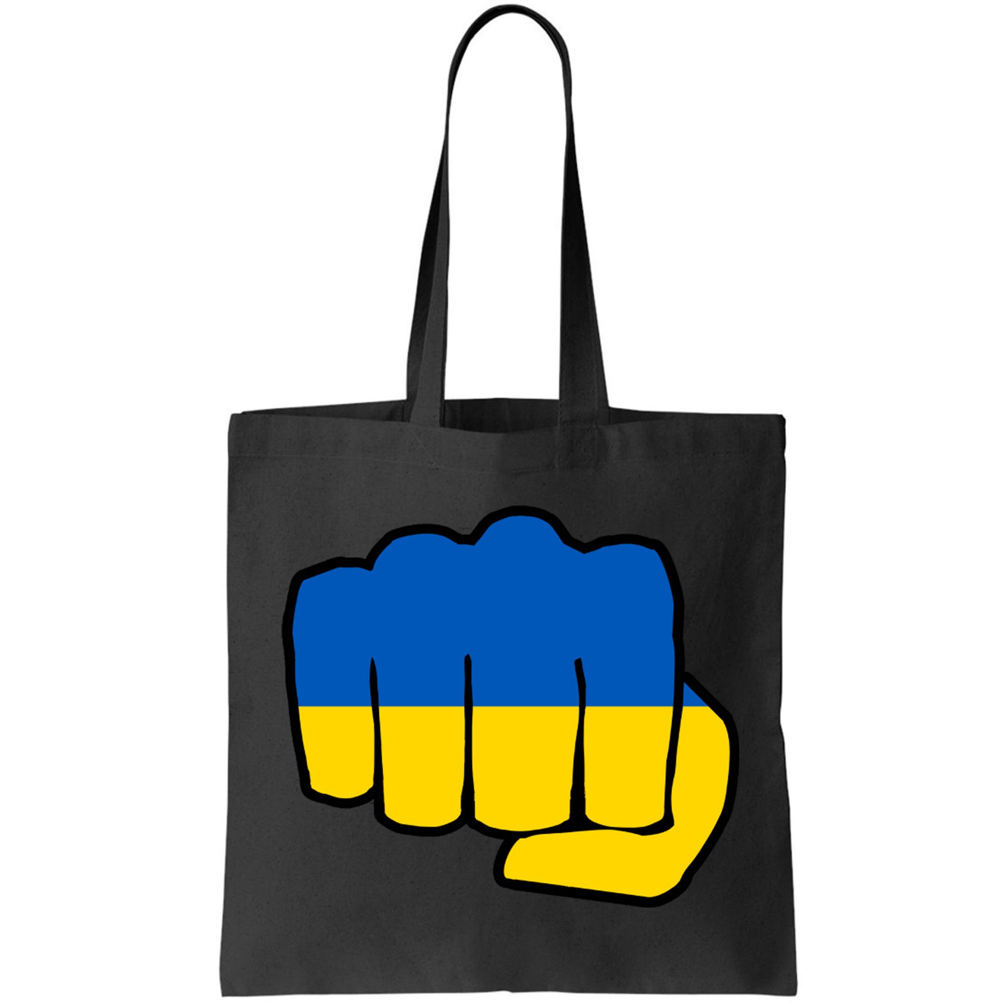 Support Ukraine Flag Fist Bag