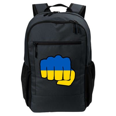 Support Ukraine Flag Fist Backpack