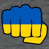 Support Ukraine Flag Fist Premium T-Shirt