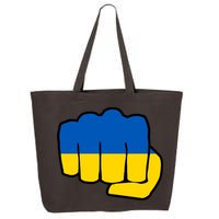 Support Ukraine Flag Fist 25L Jumbo Tote