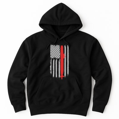 Submarine Usa Flag Gift For Submariner Hoodie