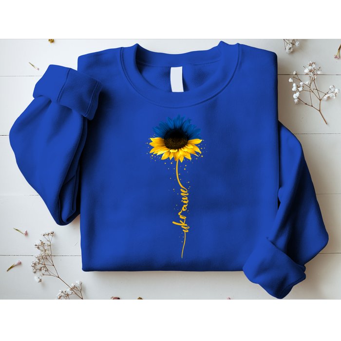 Sunflower Ukrainian Flag Tee I Stand With Ukraine Peace Gift Sweatshirt