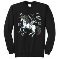 Space Unicorns Funny Astronaut Planet Travel Sweatshirt