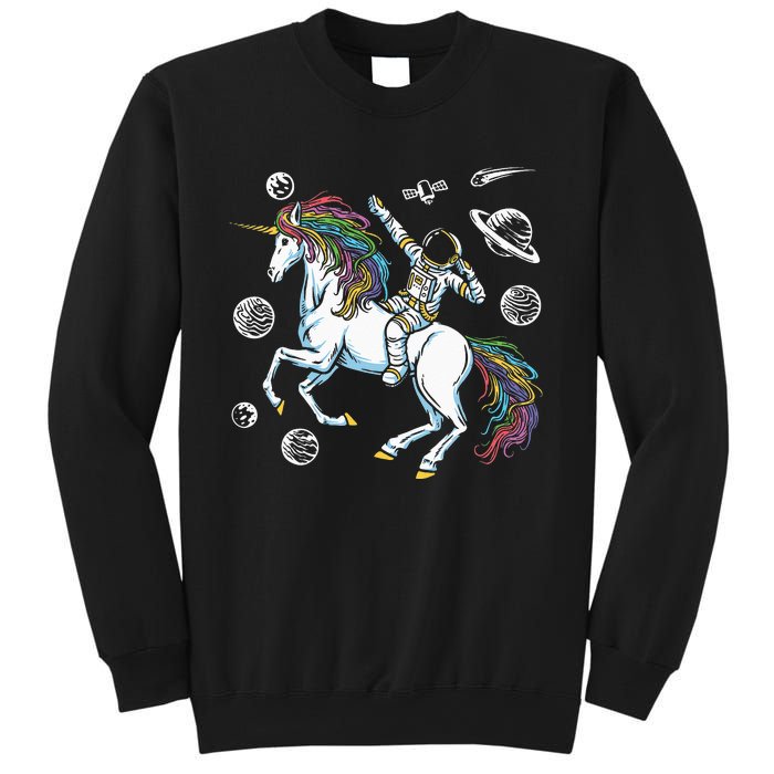 Space Unicorns Funny Astronaut Planet Travel Sweatshirt