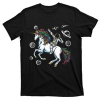 Space Unicorns Funny Astronaut Planet Travel T-Shirt