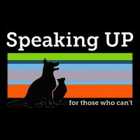 Speaking Up For Those Who CanT Stop Animal Abuse Awareness Backpack