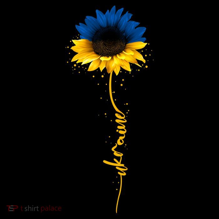 Sunflower Ukrainian Flag Tee I Stand With Ukraine Peace Gift 7-Panel Snapback Hat