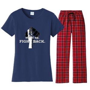 Stand Up, Fight Back | Activist, Civil Rights, Protest Women's Flannel Pajama Set