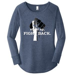 Stand Up, Fight Back | Activist, Civil Rights, Protest Women's Perfect Tri Tunic Long Sleeve Shirt