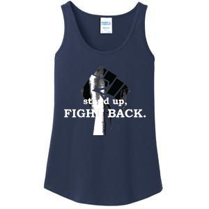 Stand Up, Fight Back | Activist, Civil Rights, Protest Ladies Essential Tank