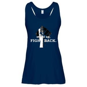 Stand Up, Fight Back | Activist, Civil Rights, Protest Ladies Essential Flowy Tank