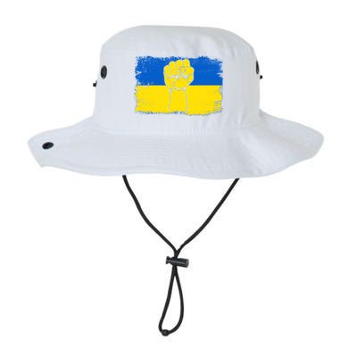 Support Ukraine Flag I Stand With Ukraine Gift Legacy Cool Fit Booney Bucket Hat