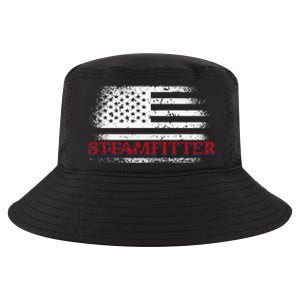 Steamfitter Usa Flag Patriotic For A Pipefitter Cool Comfort Performance Bucket Hat